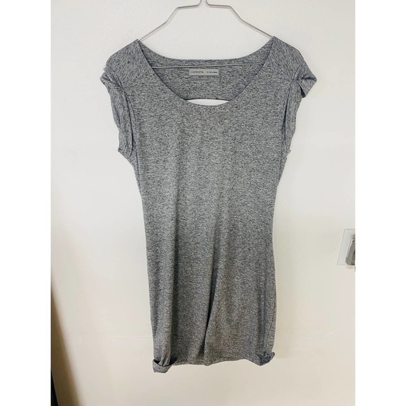 Athleta Grey T-Shirt Dress - Picture 3 of 5